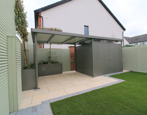 Highline kerti tároló oldaltetővel